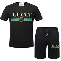 gucci short tracksuit set Trainingsanzug ete gg logo line